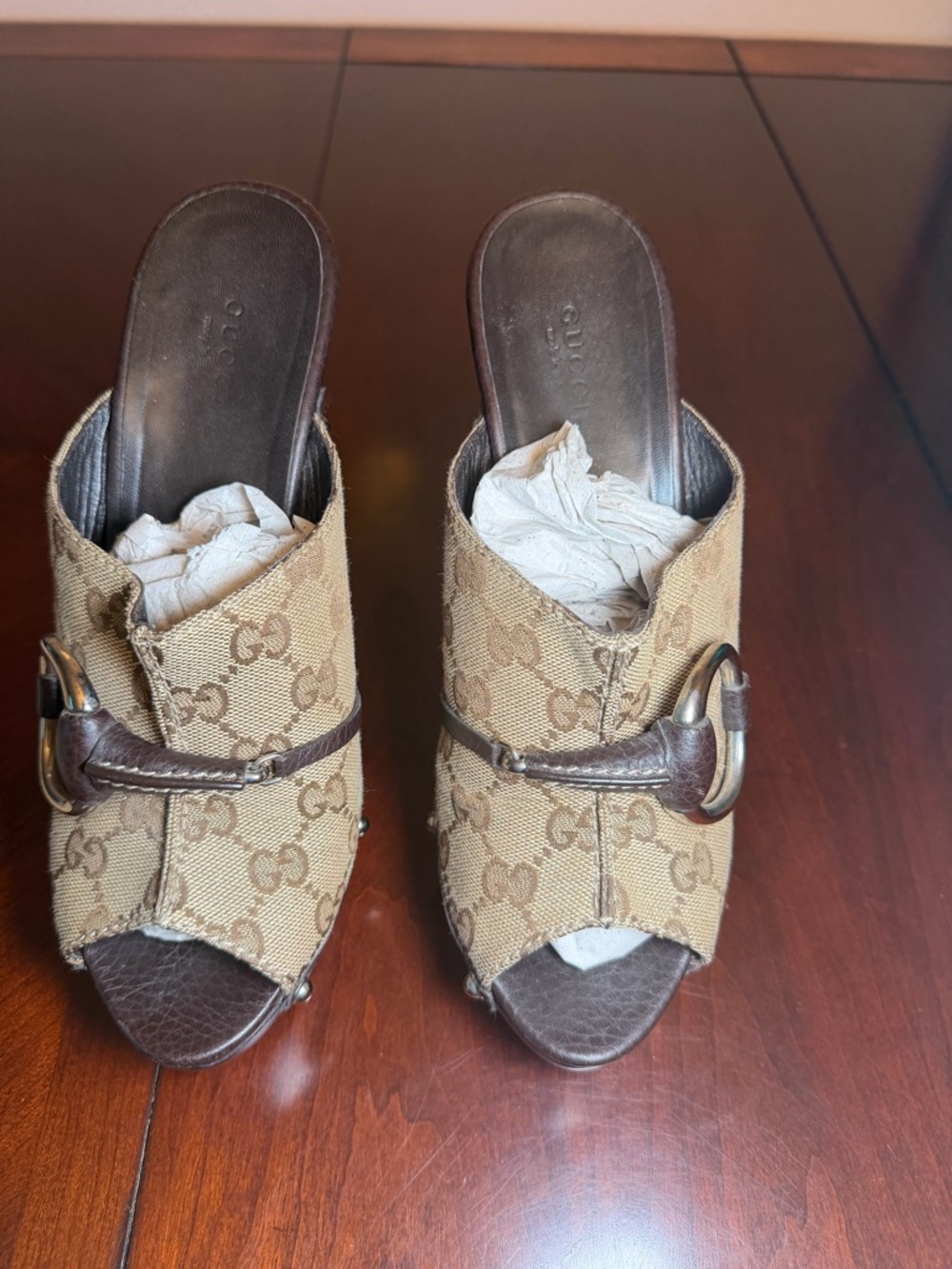 Gucci Signature Horsebit clogs - Picture 14 of 15